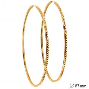 Золотые серьги МАГНАТ МА 021089 фото